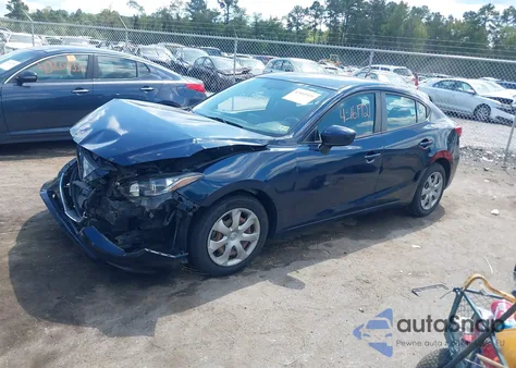 2015 Mazda Mazda3 I Sport z USA, uszkodzony, nr VIN 3MZBM1U72FM162807